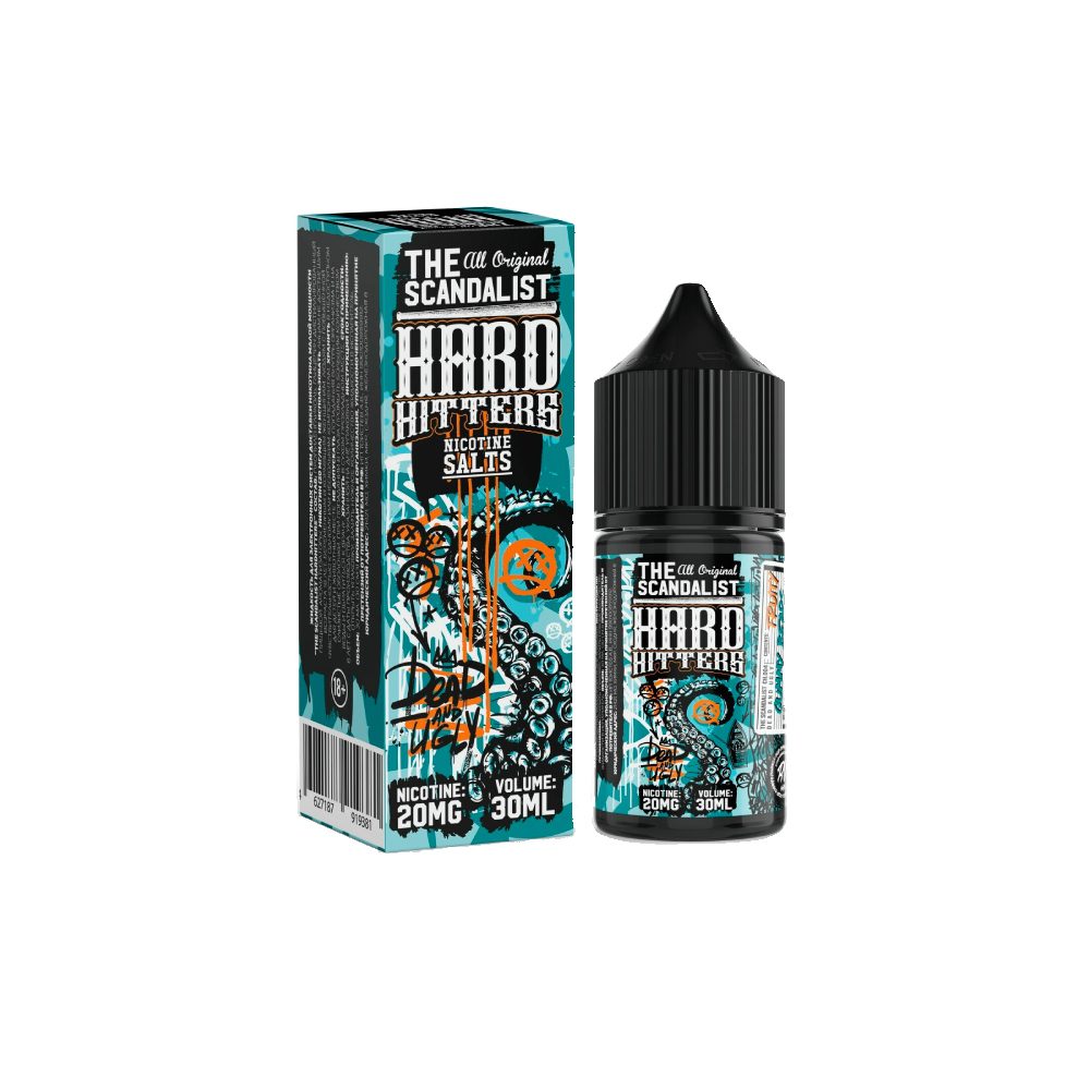 The Scandalist Hardhitters salt (iced/grapefruit/lemonade) 20mg M