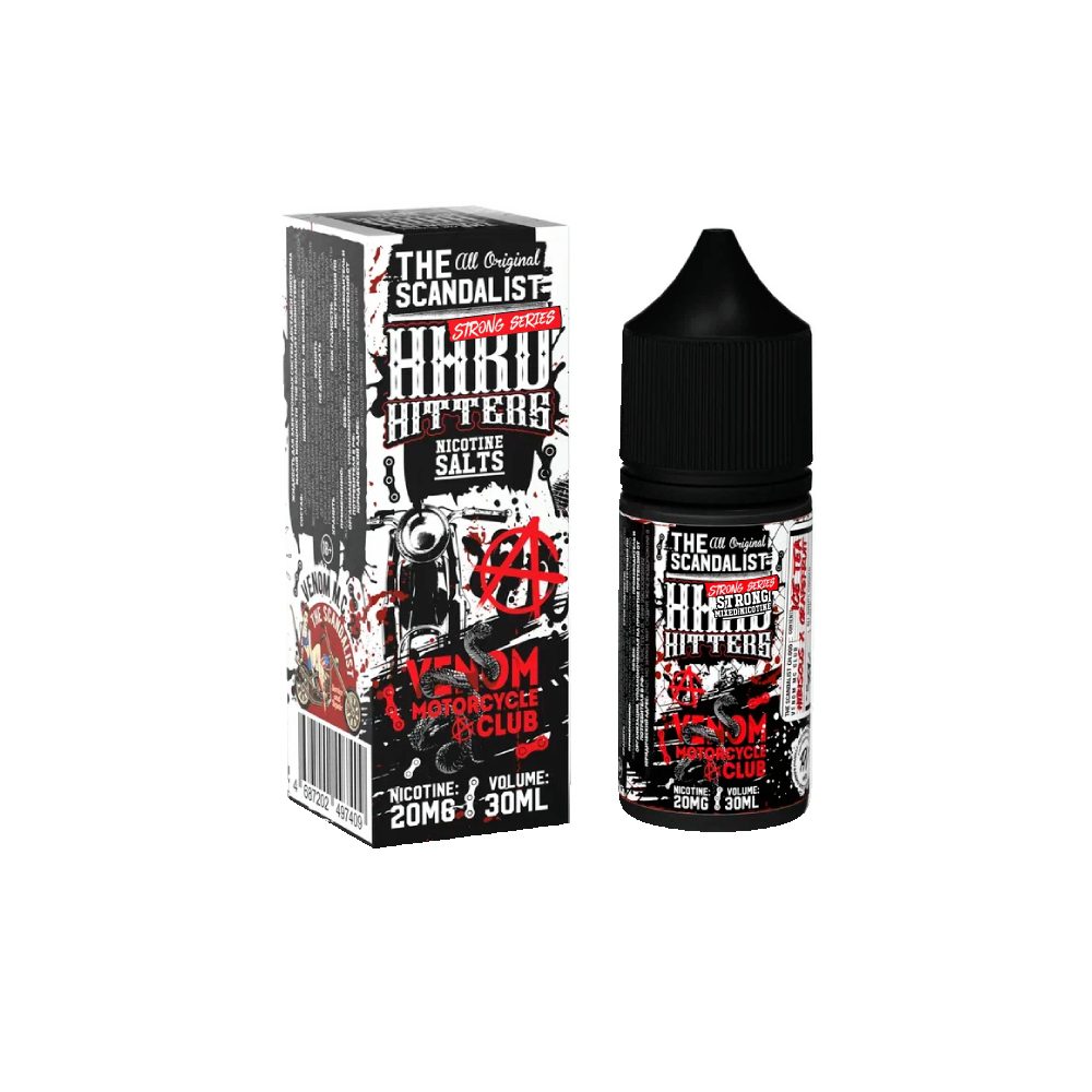 The Scandalist Hardhitters salt (ice tea/hibiscus/grapefruit) 20 hard M