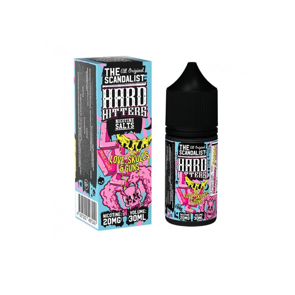 The Scandalist Hardhitters salt (banana/strawberry/dragonfruit) 20 mg M
