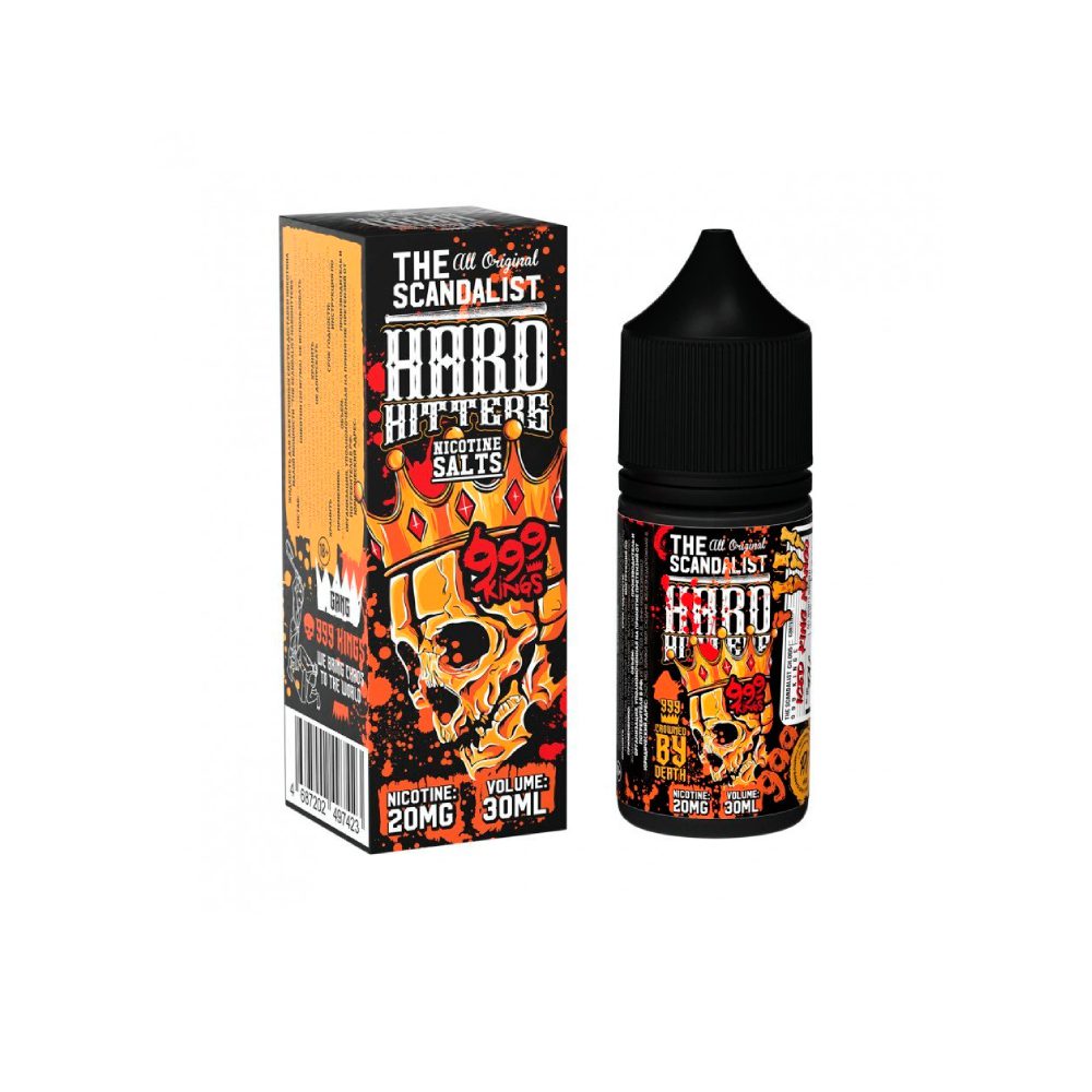 The Scandalist Hardhitters salt (ice/mango) 20 hard M