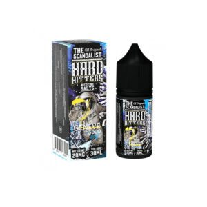The Scandalist Hardhitters salt (iced/blueberry/black currant/soda) 20mg M