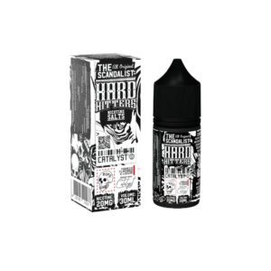 The Scandalist Hardhitters salt (tobacco/peach) 20 hard M