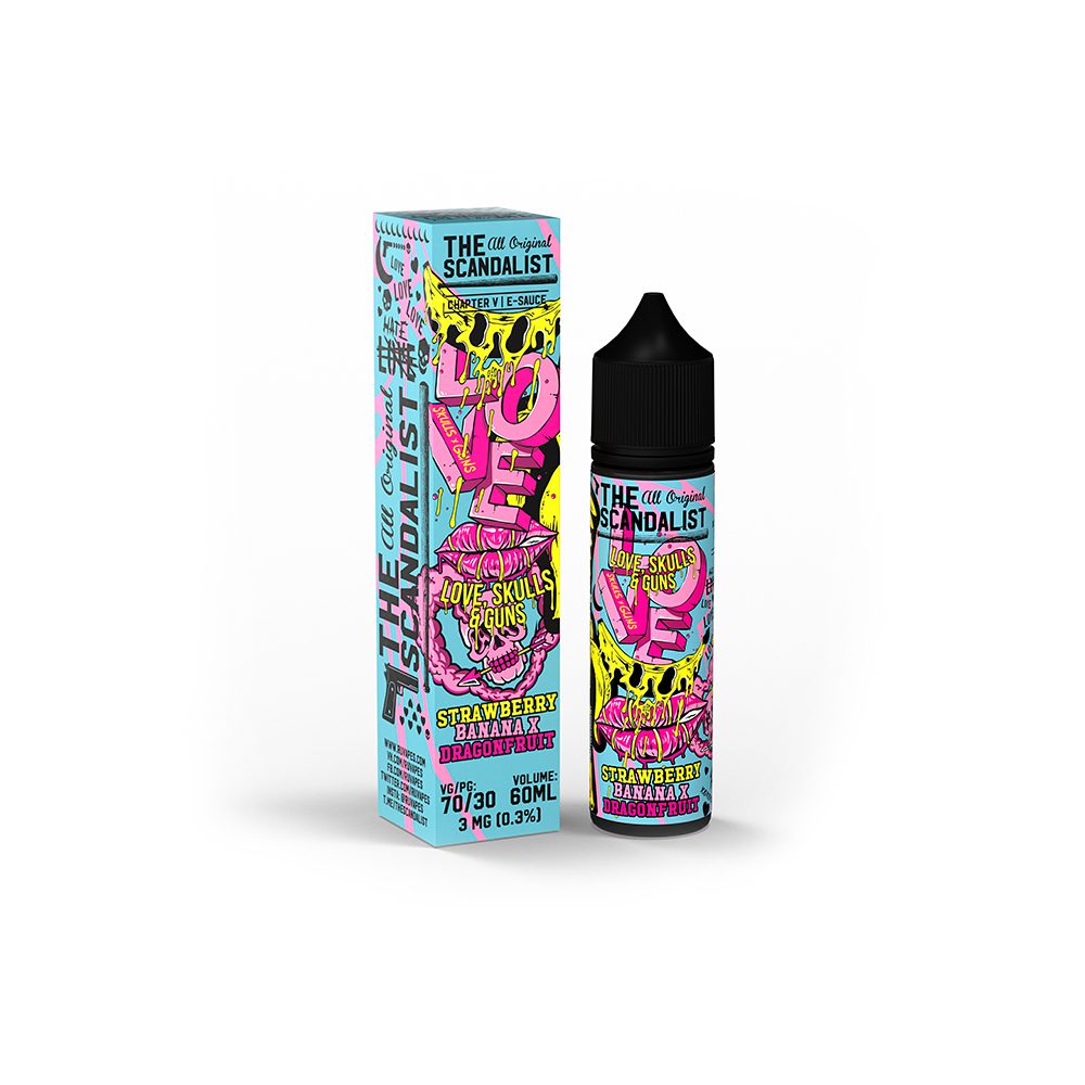 The scandalist (strawberry/banana/dragonfruit) M