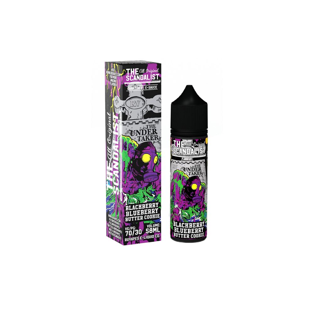 The Scandalist  (blackberry/blueberry/butter cookie) 0mg M