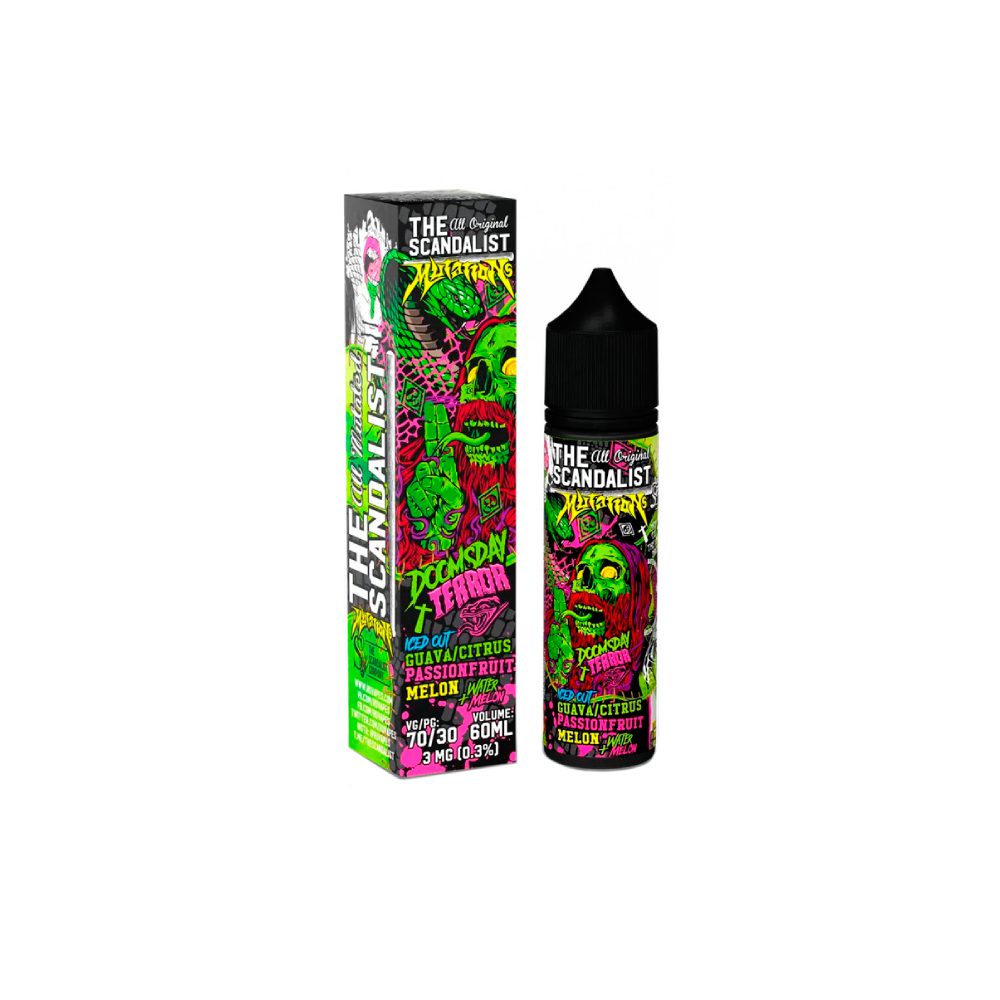 The scandalist (guava/citrus/passion fruit/melon) 0mg M