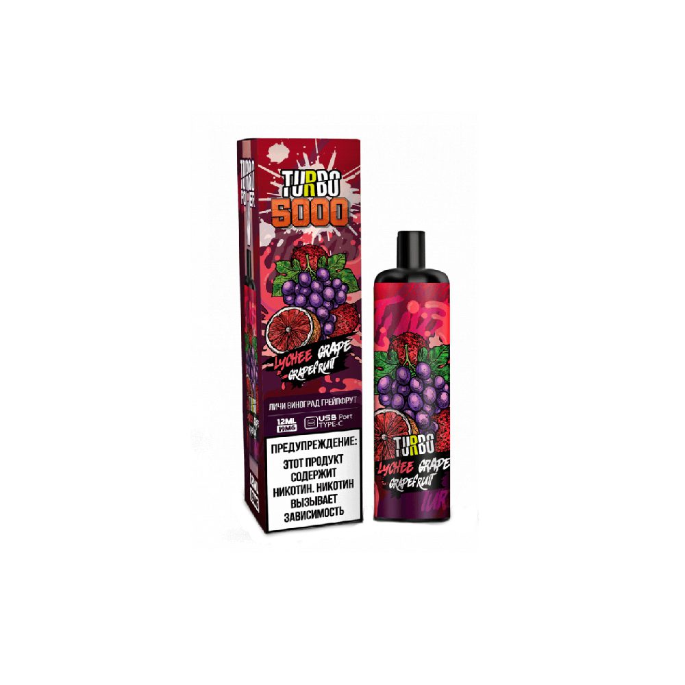 Turbo 5000 (личи/виноград/грейпфрут) M