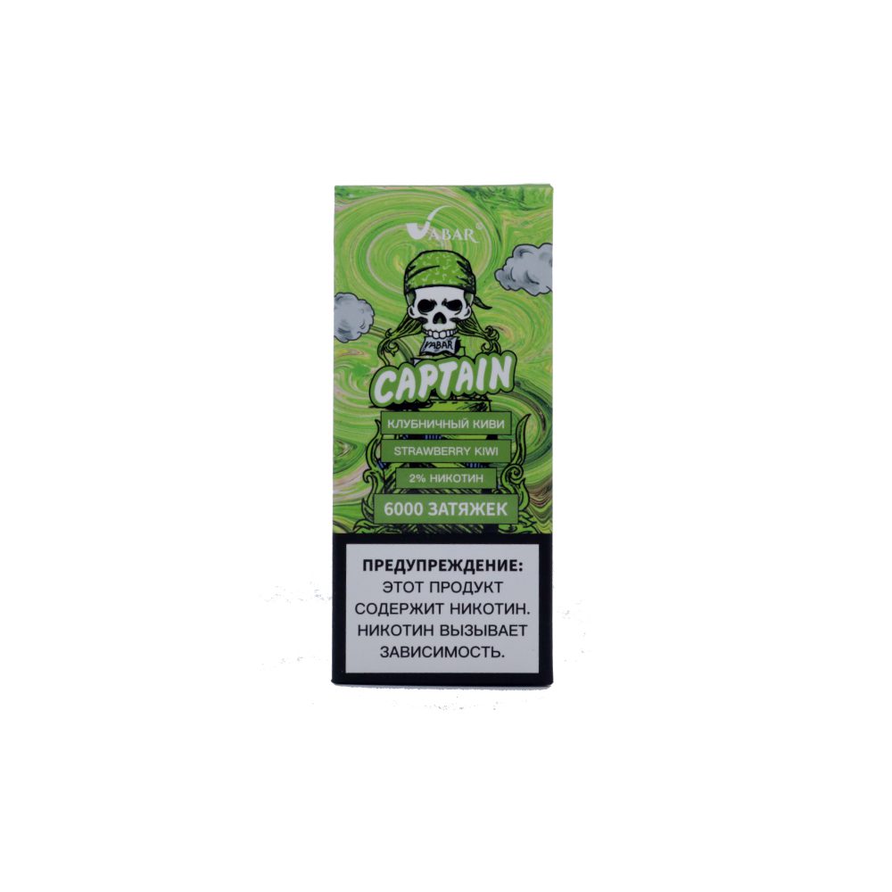 Vabar Captain 6000 (клубничный киви) M