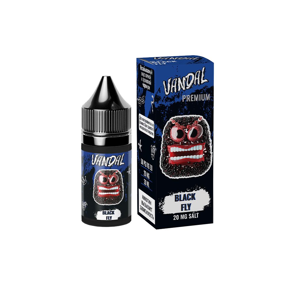 Vandal Premium salt (black fly) 20 hard M
