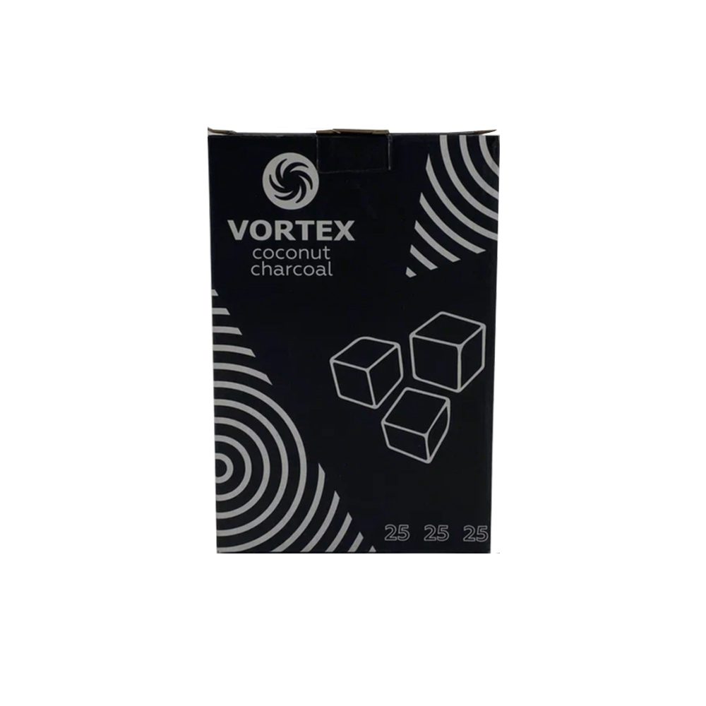 Vortex 25мм/72шт уголь для кальяна