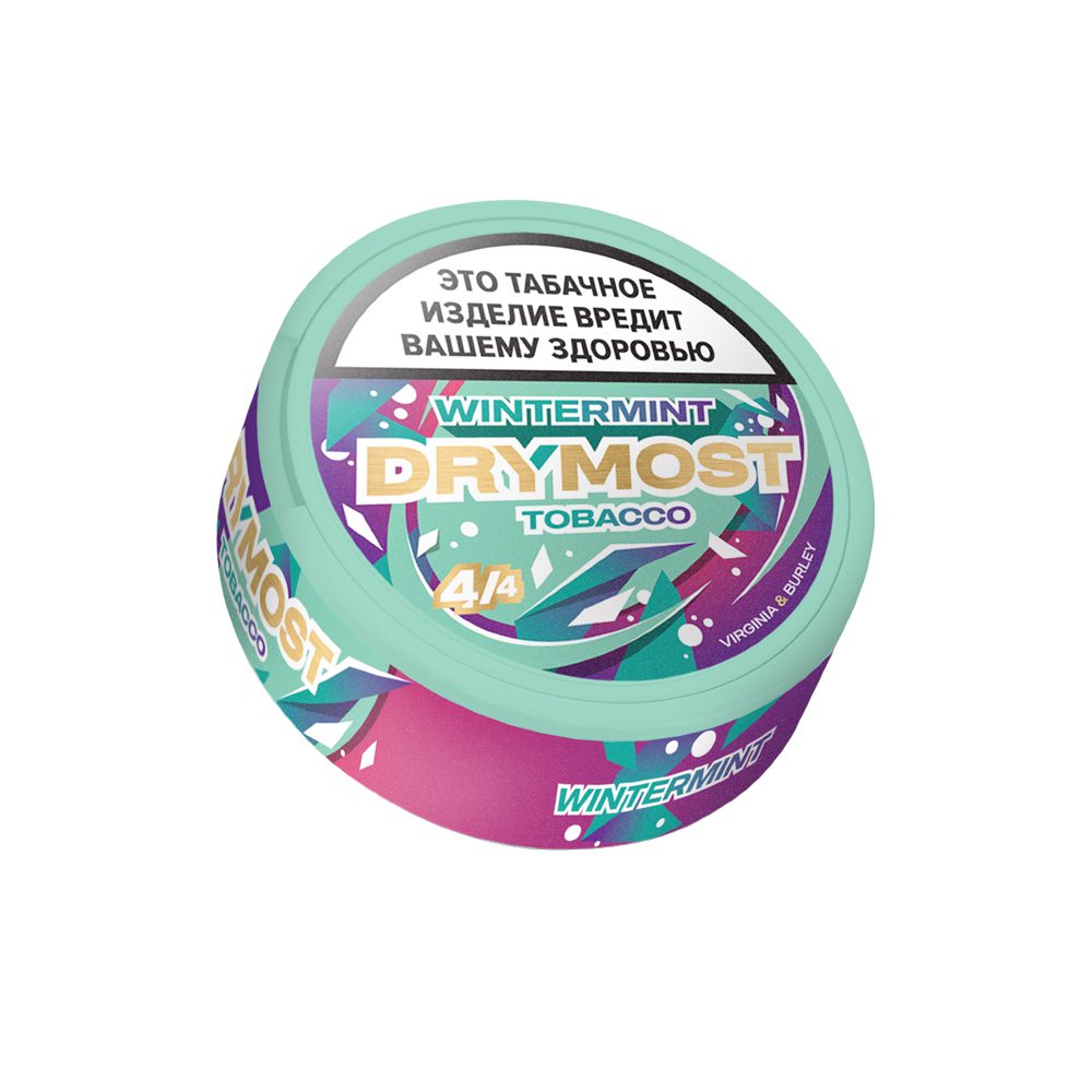 Жевательный табак DryMost 4/4 (wintermint) 12гр М