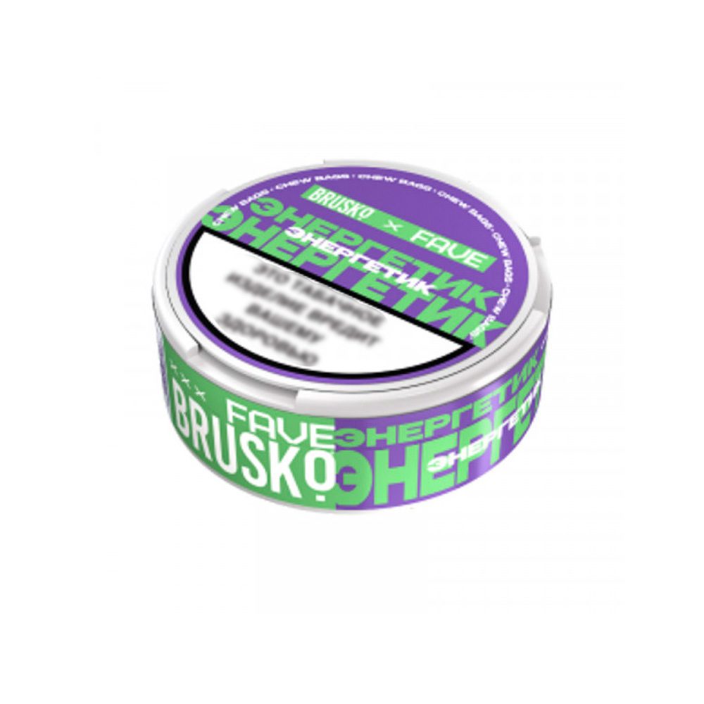 Жевательный табак Brusko X Fave 10гр (энергетик)