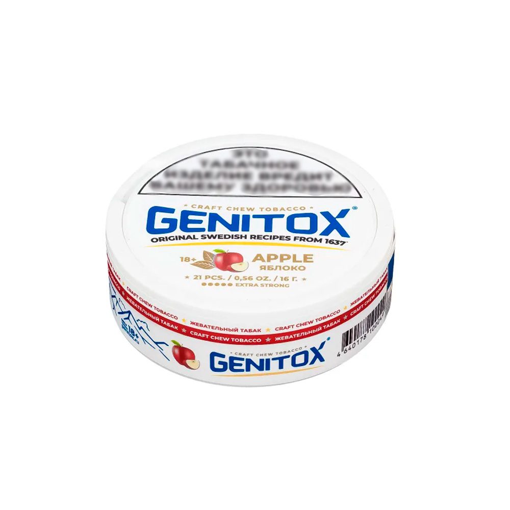 Жевательный табак Genitox (яблоко)