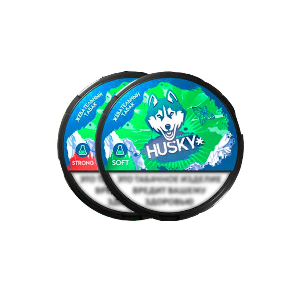 Жевательный табак Husky strong M (сладкая мята)