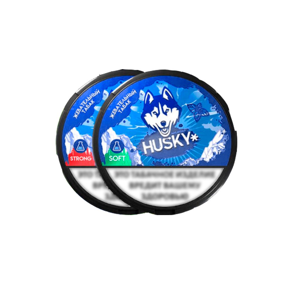 Жевательный табак Husky strong M (свежая мята)