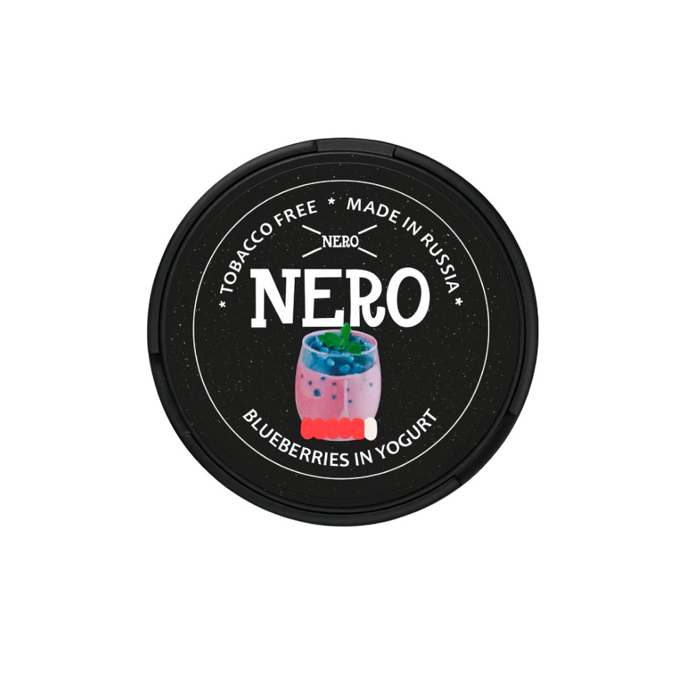 Жевательный табак Nero (blueberries in yogurt)