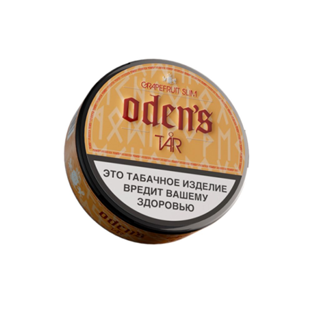 Жевательный табак Odens Tar Slim (grapefruit) 10гр M