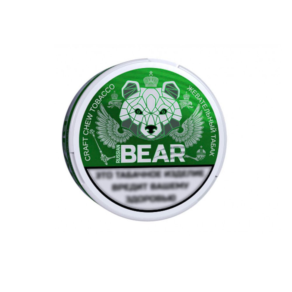 Жевательный табак Russian Bear (double mint)