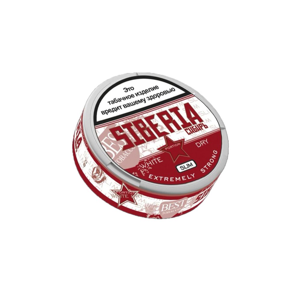 Жевательный табак Siberia White Dry Slim 13гр M