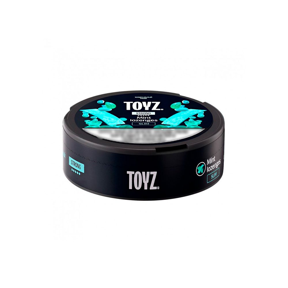 Жевательный табак Toyz (mint lozenges) slim 10гр