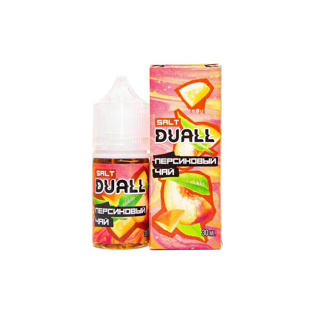 DUALL salt (персиковый чай) 20 hard M