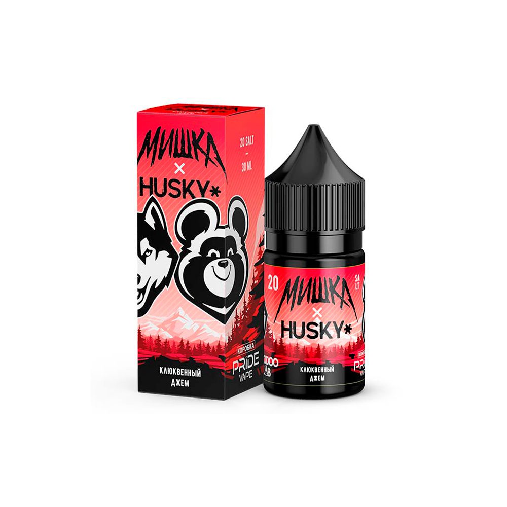 Мишка x Husky salt (клюквенный джем) 20 hard M