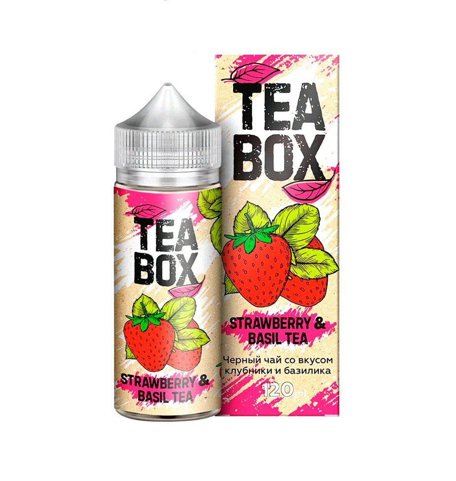 Tea box (strawberry/basil tea) M
