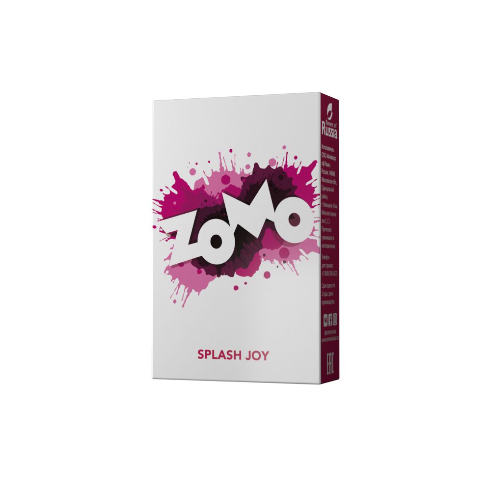 "Зомо" (Сплеш Джой), 50 г табак для кальяна