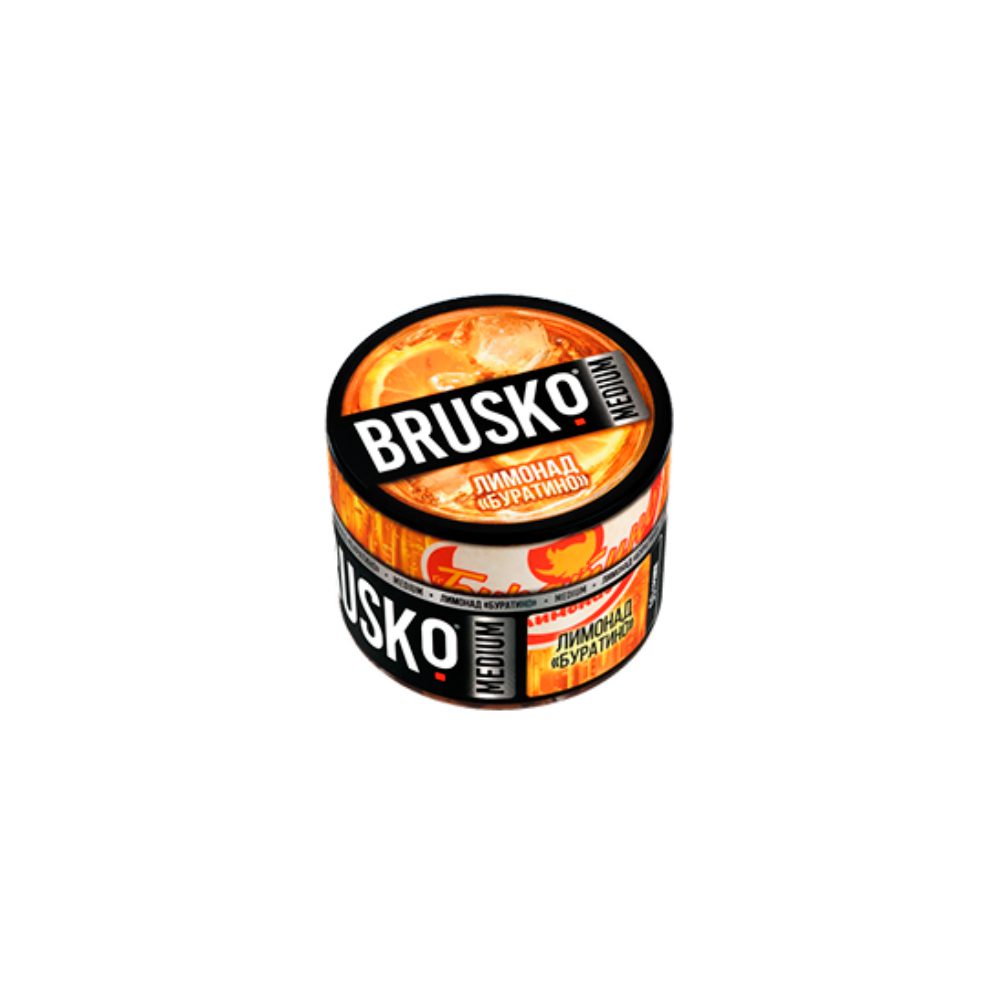 Brusko 50гр (лимонад буратино) безникотиновая смесь