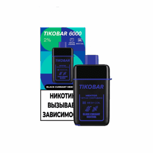 Tikobar 6000 (menthol/blackcurrant) M
