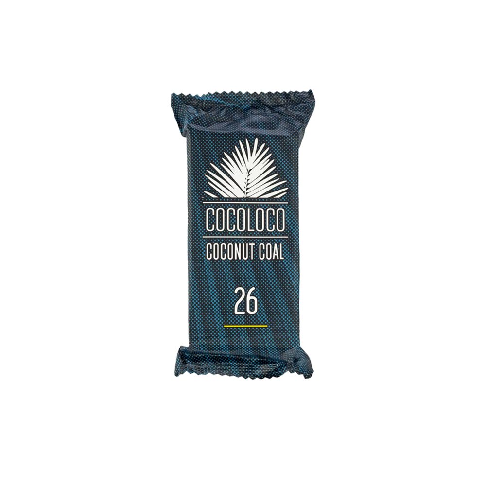 Cocoloco 26мм/8шт уголь для кальяна