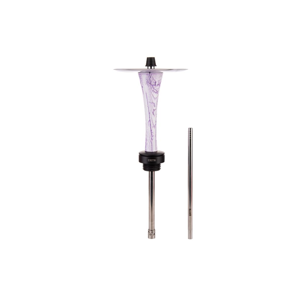 Кальян Batr Hookah Молния (бело-сиреневый)