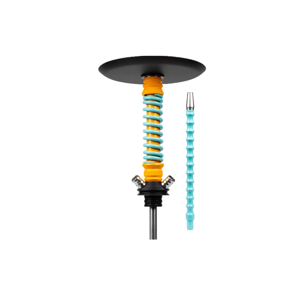 Кальян Mamay Customs Coilovers Mini Base (желтый/мята)