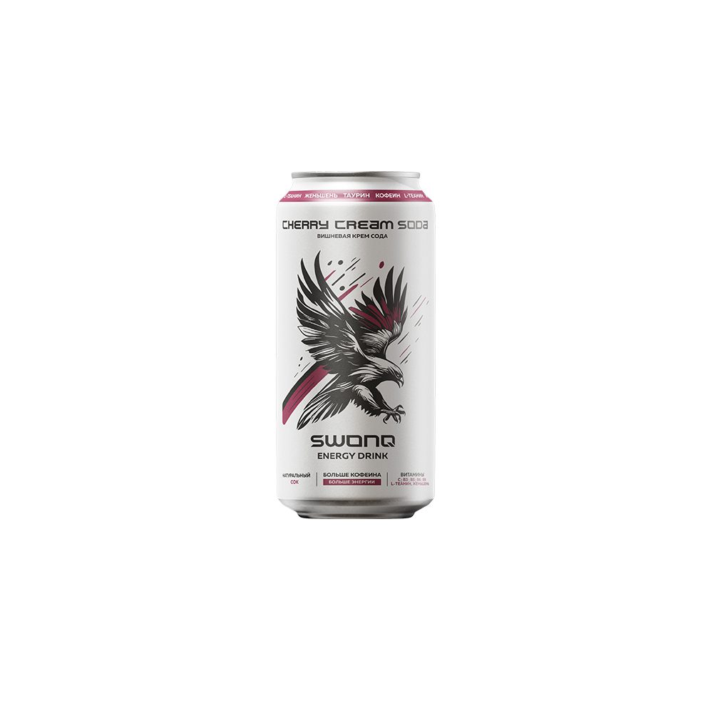 Напиток Swonq (вишня/крем сода) 0.45л