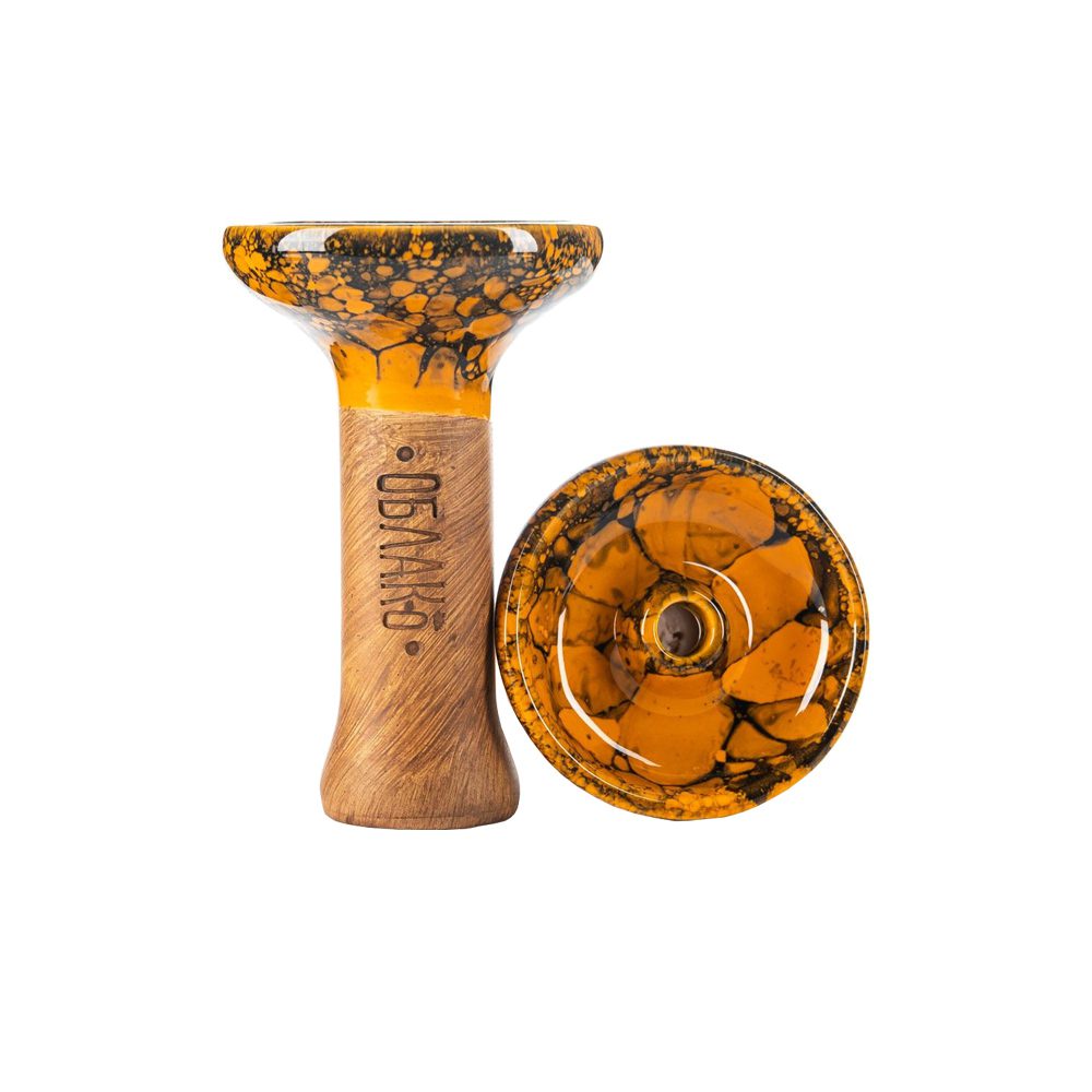 Облако Phunnel S Glaze (оранжево-черный/мрамор) чаша для кальяна