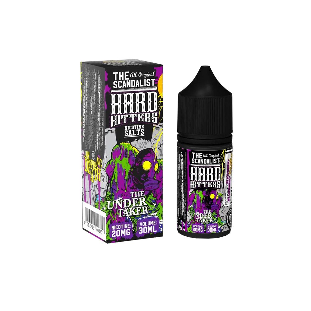 The Scandalist Hardhitters salt (blackberry/blueberry/butter cookie) 20mg M