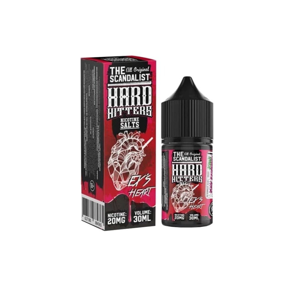 The Scandalist Hardhitters salt (kiwi/juicy raspberry) 20mg M