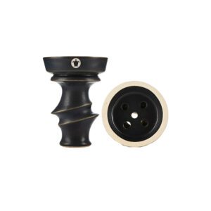 Tortuga Мона (глазурь/графит) чаша для кальяна