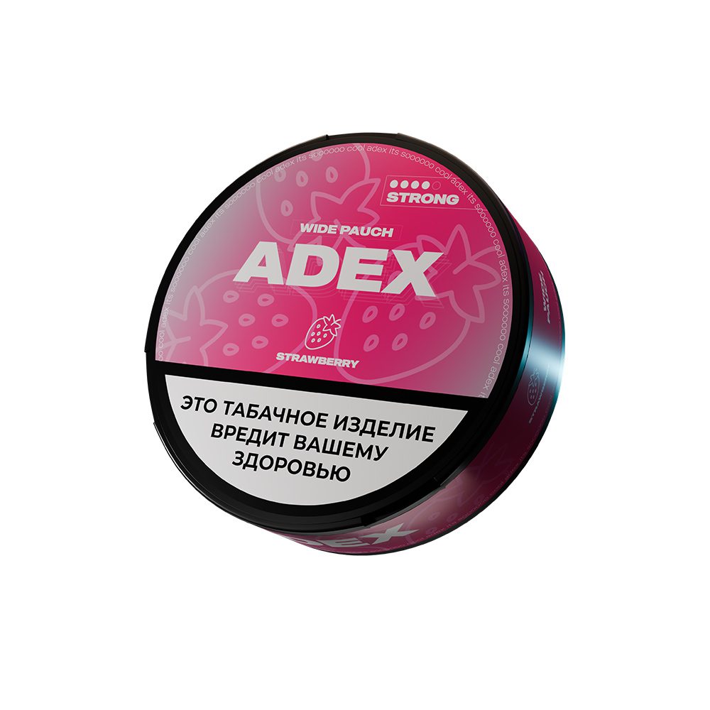 Жевательный табак Adex Strong Wide 12гр (strawberry) M
