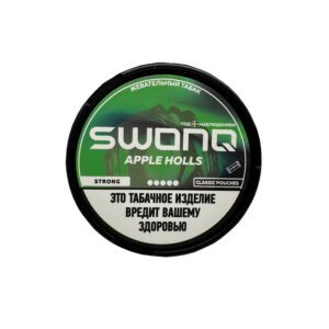Жевательный табак Swonq Strong (apple holls) 10гр М