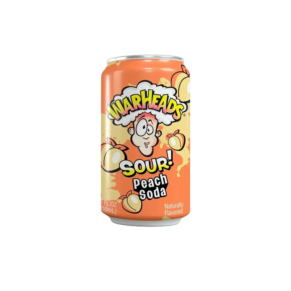 Напиток Warheads Sour (peach soda) 0.35л