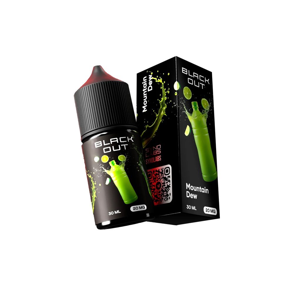 Black Out salt (mountain dew) 20mg M