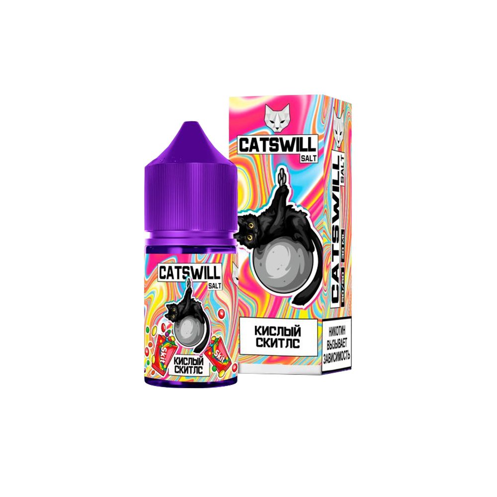Catswill salt (кислый скитлс) 20 hard M