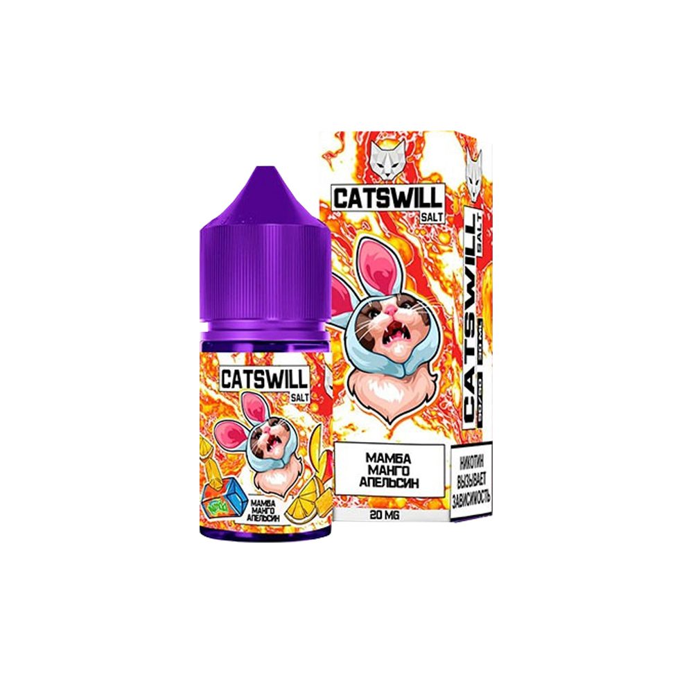 Catswill salt (мамба/манго/апельсин) 20 hard M