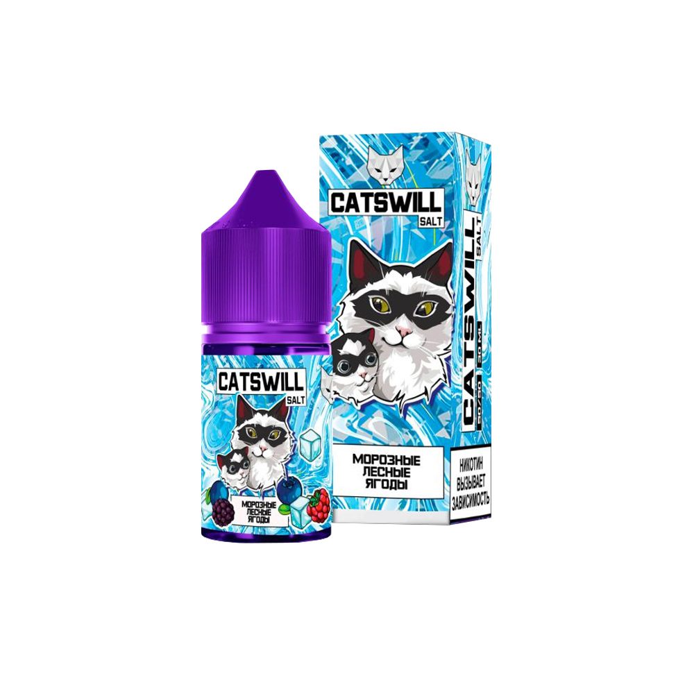 Catswill salt (морозные лесные ягоды) 20 hard M
