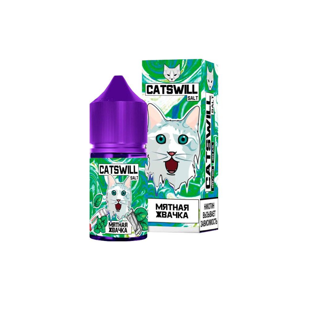 Catswill salt (мятная жвачка) 20 hard M