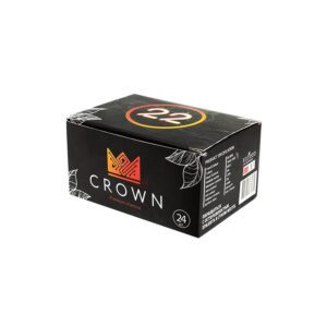 Crown 22мм/24шт уголь для кальяна