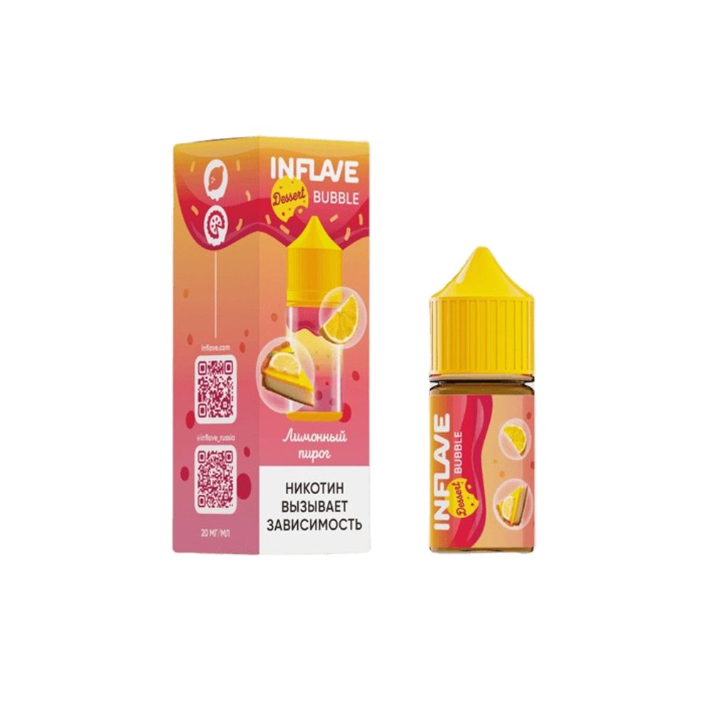 Inflave Desert Bubble salt (лимонный пирог) 20mg M