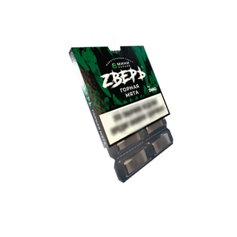 Жевательный табак Zверь Блистер (горная мята) 3гр M