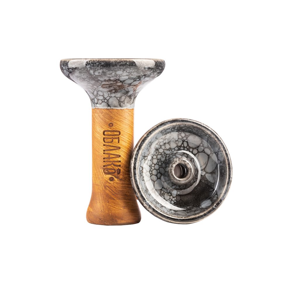 Облако Phunnel M Glaze Top (серо-черный мрамор) чаша для кальяна