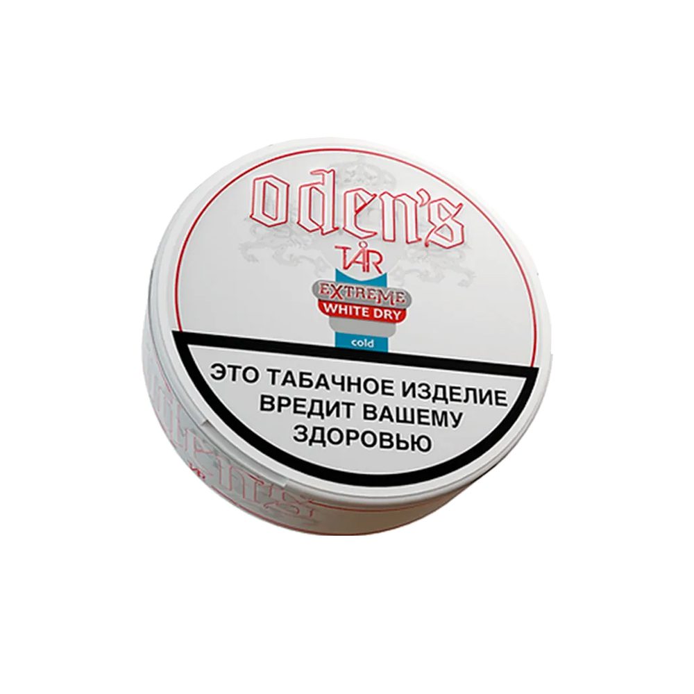 Жевательный табак Odens Tar White Dry 13гр (Швеция) M